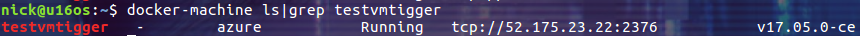 Docker Machine創建Azure虛擬主機