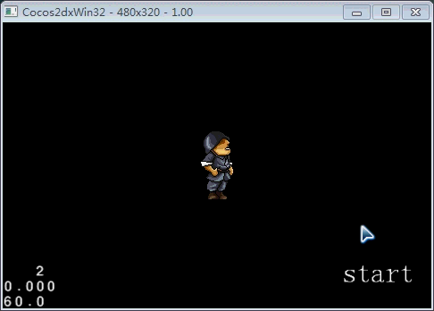 Cocos2d-x人物動作類實例