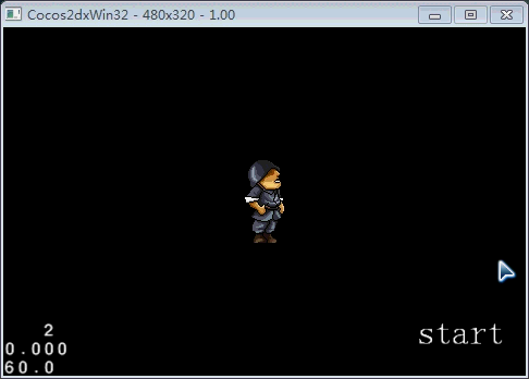 Cocos2d-x人物動作類實例