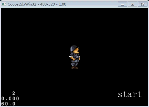 Cocos2d-x人物動作類實例