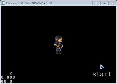 Cocos2d-x人物動作類實例