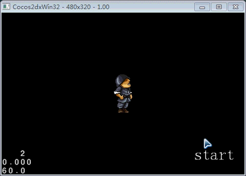 Cocos2d-x人物動作類實例
