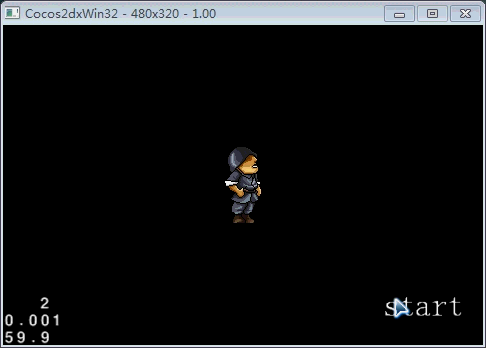 Cocos2d-x人物動作類實例