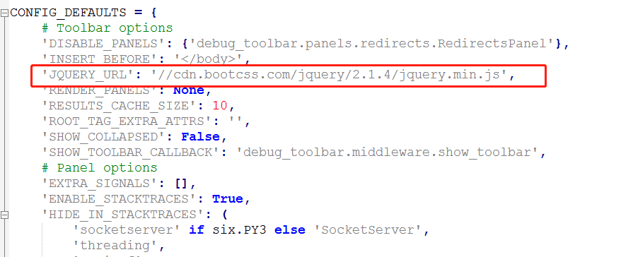 Django Web開發中django-debug-toolbar的配置以及使用
