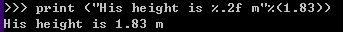 Python格式化輸出%s和%d