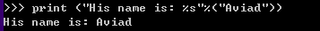 Python格式化輸出%s和%d