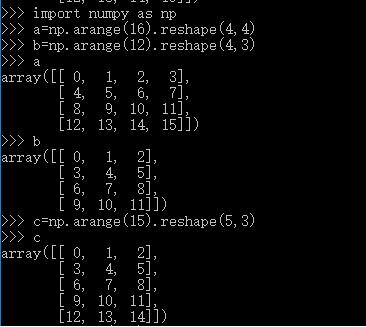 numpy 進行數組拼接,分別在行和列上合并的實例
