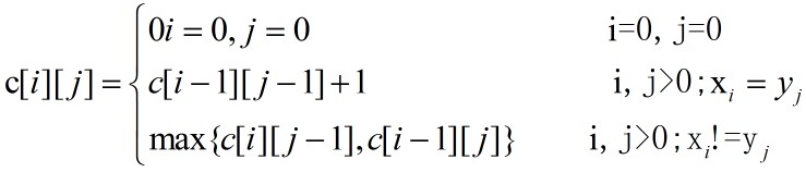 Java算法之最長公共子序列問題(LCS)實例分析
