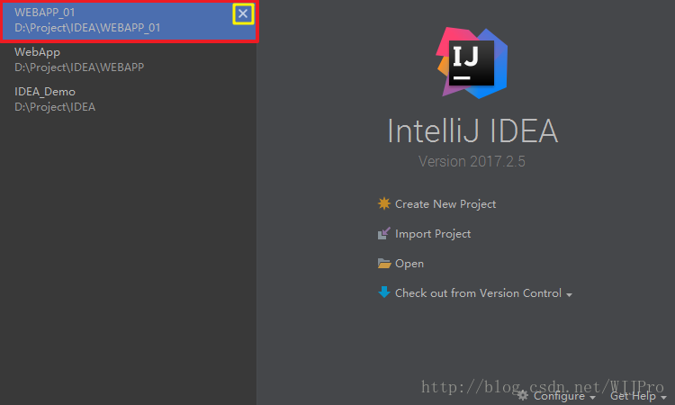 IntelliJ IDEA 如何徹底刪除項(xiàng)目的步驟