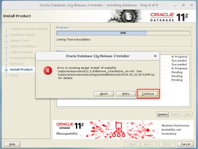 VMWare 虛擬機Centos7安裝Oracle數(shù)據(jù)庫的教程圖解