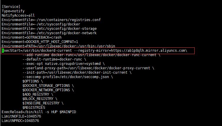 centos7更改docker倉庫的方法