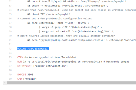 詳解Docker的持久化存儲和數據共享