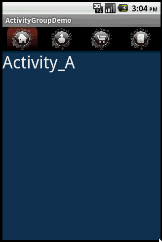 Android入門之ActivityGroup+GridView實現Tab分頁標簽的方法