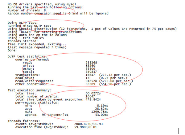 MySQL數(shù)據(jù)庫基于sysbench實(shí)現(xiàn)OLTP基準(zhǔn)測試