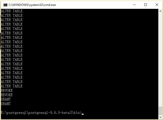 PostgreSql 導入導出sql文件格式的表數據實例
