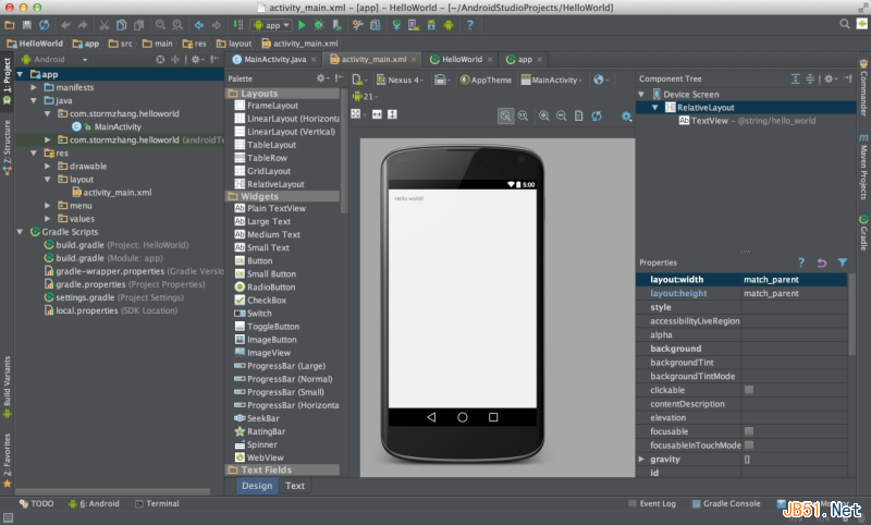 Android Studio使用教程（一）：下載與安裝及創建HelloWorld項目