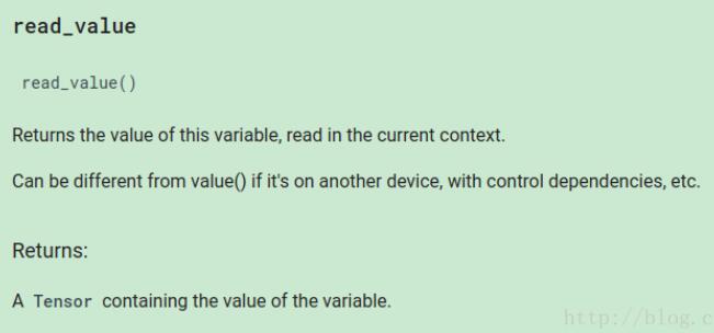 tensorflow: variable的值與variable.read_value()的值區別詳解