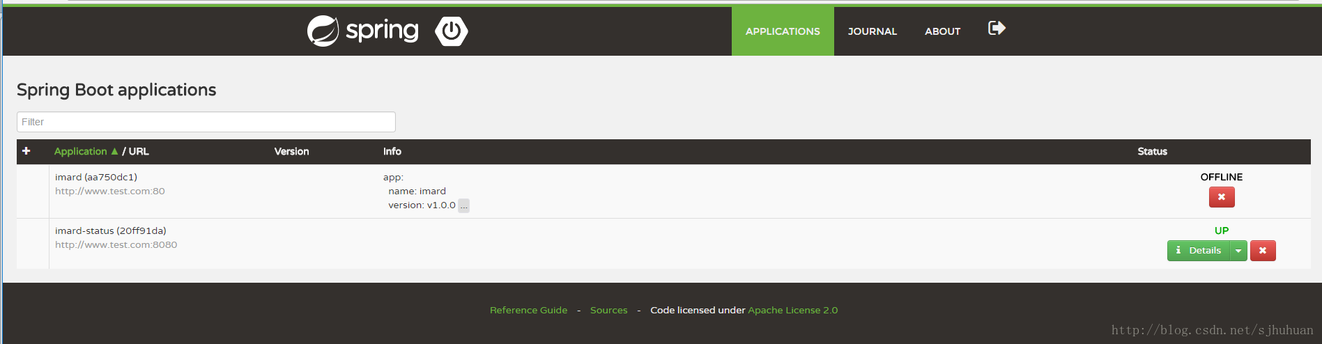 spring boot 添加admin監(jiān)控的方法