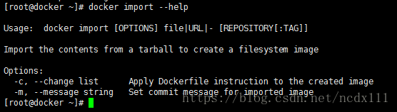 Docker鏡像的導入導出的實現方法