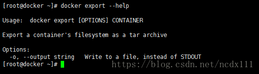 Docker鏡像的導入導出的實現方法