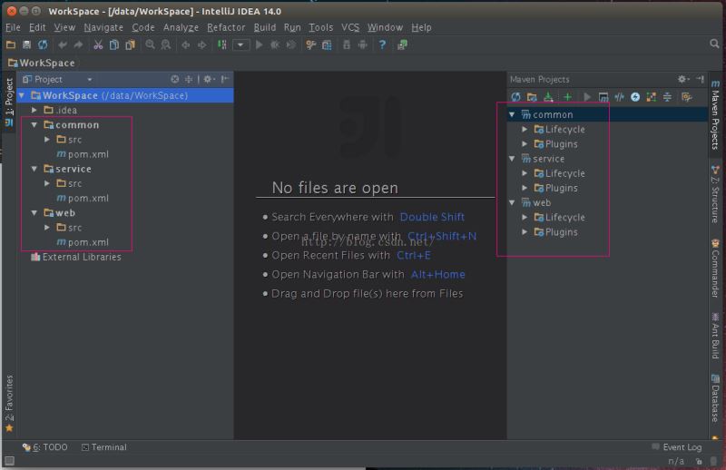 IntelliJ IDEA像Eclipse一樣打開多個項目的圖文教程