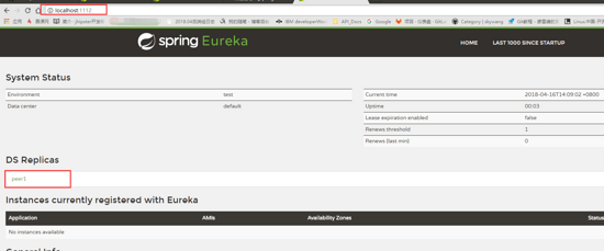 Spring-Cloud Eureka注冊中心實現高可用搭建