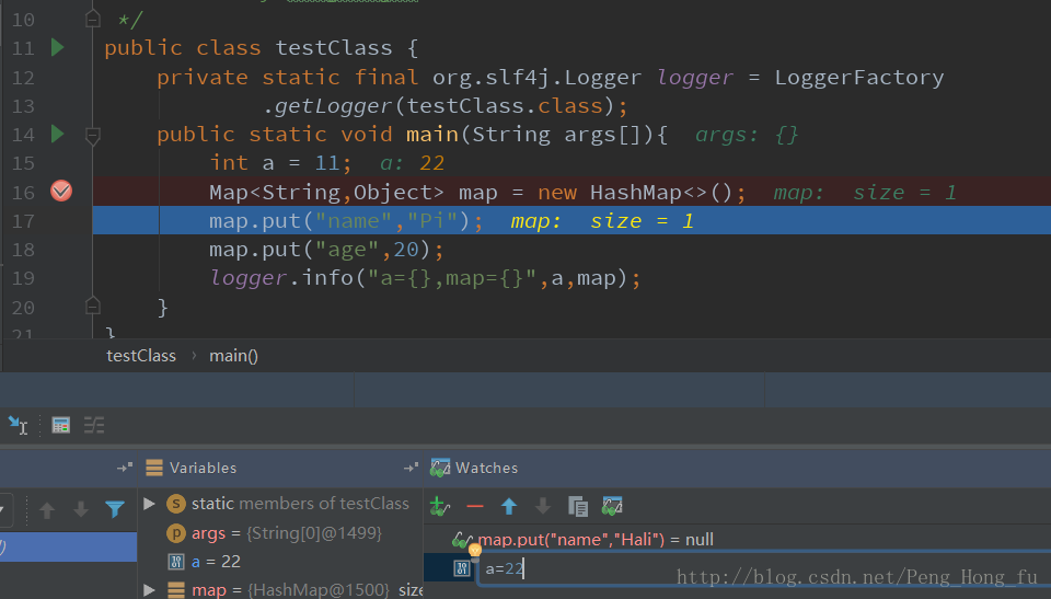 IDEA Debug模式下改變各類型變量值的方法