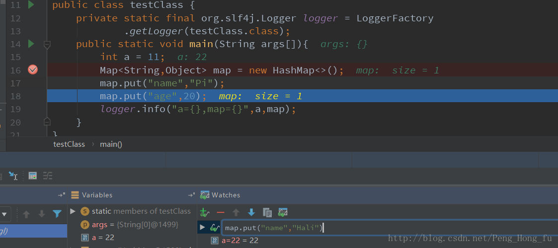 IDEA Debug模式下改變各類型變量值的方法