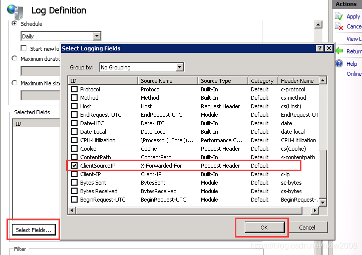 IIS調用X-Forwarded-For Header (XFF)記錄訪客真實IP的兩種方法
