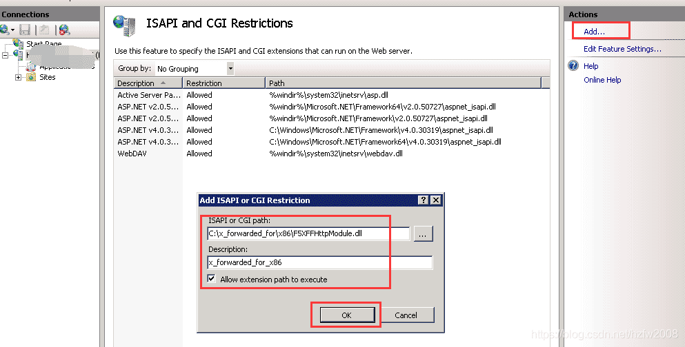IIS調用X-Forwarded-For Header (XFF)記錄訪客真實IP的兩種方法