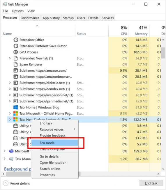 Windows 10 任務管理器功能大更新，并減少資源占用