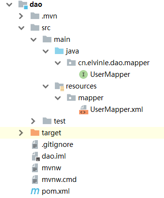 springboot 多模塊將dao(mybatis)項(xiàng)目拆分出去