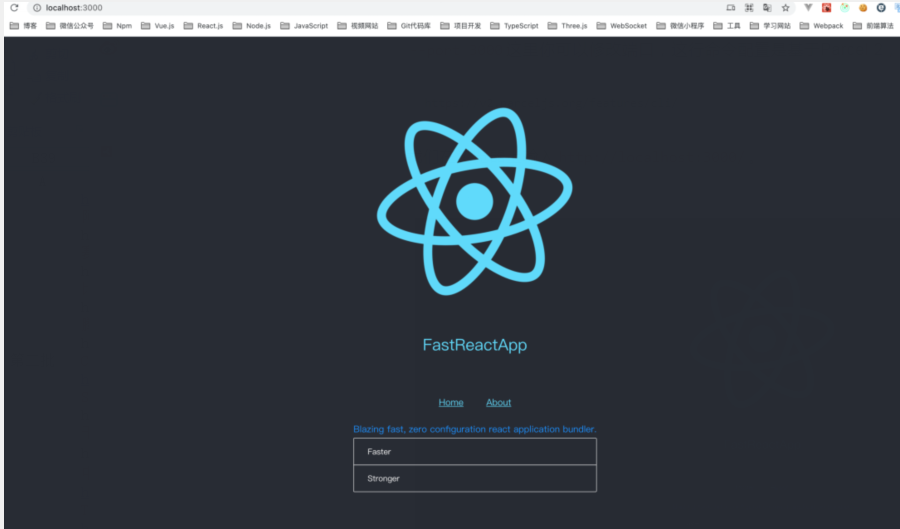 正式發(fā)布一款可cmd命令安裝的React.js項(xiàng)目腳手架—FastReactApp