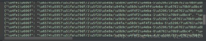 Python輸出\u編碼將其轉換成中文的實例