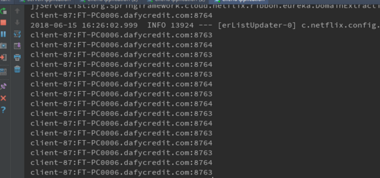 SpringCloud客戶端的負載均衡Ribbon的實現