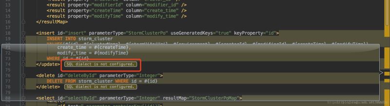 去掉IntelliJ IDEA 中 mybatis 對應(yīng)的 xml 文件警告的教程圖解