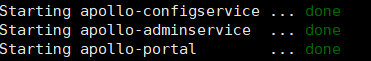 CentOS7使用docker部署Apollo配置中心的實現