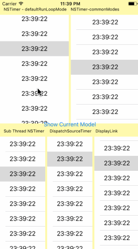 iOS之UITableView計時器的實現(xiàn)方式總結(jié)(NSTimer、DispatchSource、CADisplayLink)