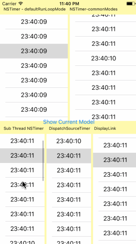 iOS之UITableView計時器的實現(xiàn)方式總結(jié)(NSTimer、DispatchSource、CADisplayLink)