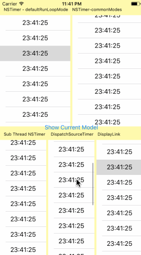 iOS之UITableView計時器的實現(xiàn)方式總結(jié)(NSTimer、DispatchSource、CADisplayLink)