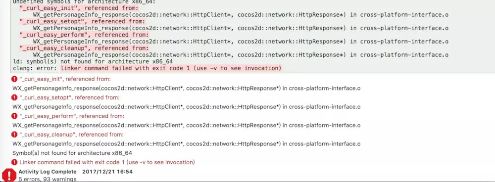 ios xcode警告與錯(cuò)誤的分析總結(jié)
