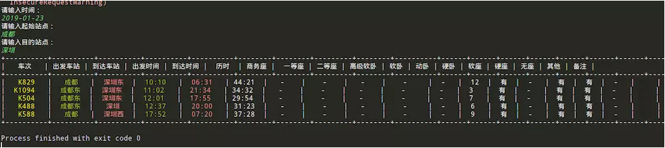 Python爬蟲實戰(zhàn)之12306搶票開源
