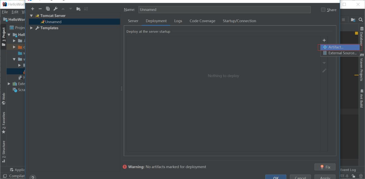 使用IDEA創建Java Web項目并部署訪問的圖文教程