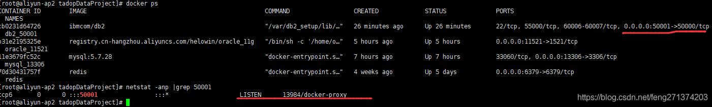 docker-compose安裝db2數據庫操作