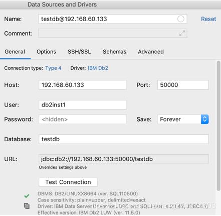 docker-compose安裝db2數據庫操作