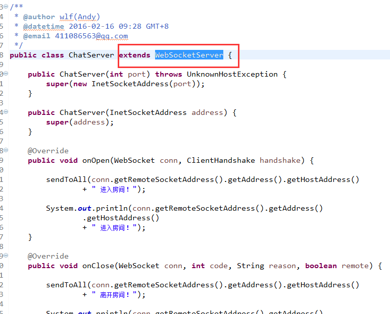 Android中使用WebSocket實現群聊和消息推送功能(不使用WebView)