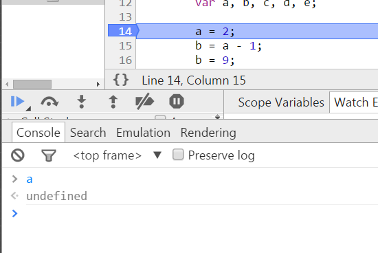 谷歌瀏覽器調試JavaScript小技巧