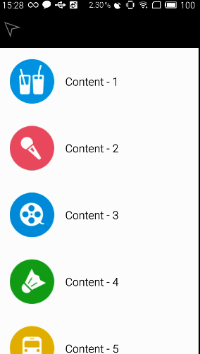 Android自定義ViewGroup打造各種風格的SlidingMenu