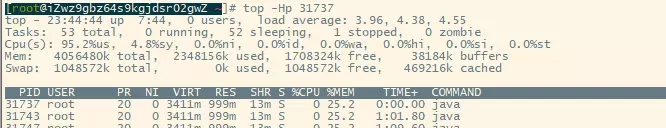 一次因Java應用造成CPU過高的排查實踐過程