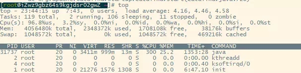 一次因Java應用造成CPU過高的排查實踐過程